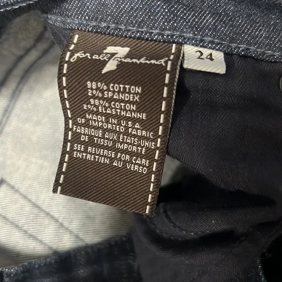 NWOT 7 For All Mankind Roxanne Skinny Jeans - Picture 3 of 5